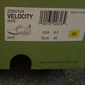 Align White Velocity Nursing Shoes